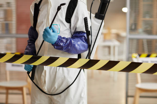 Professional Biohazard Cleanup technician working in Greenwood, AR